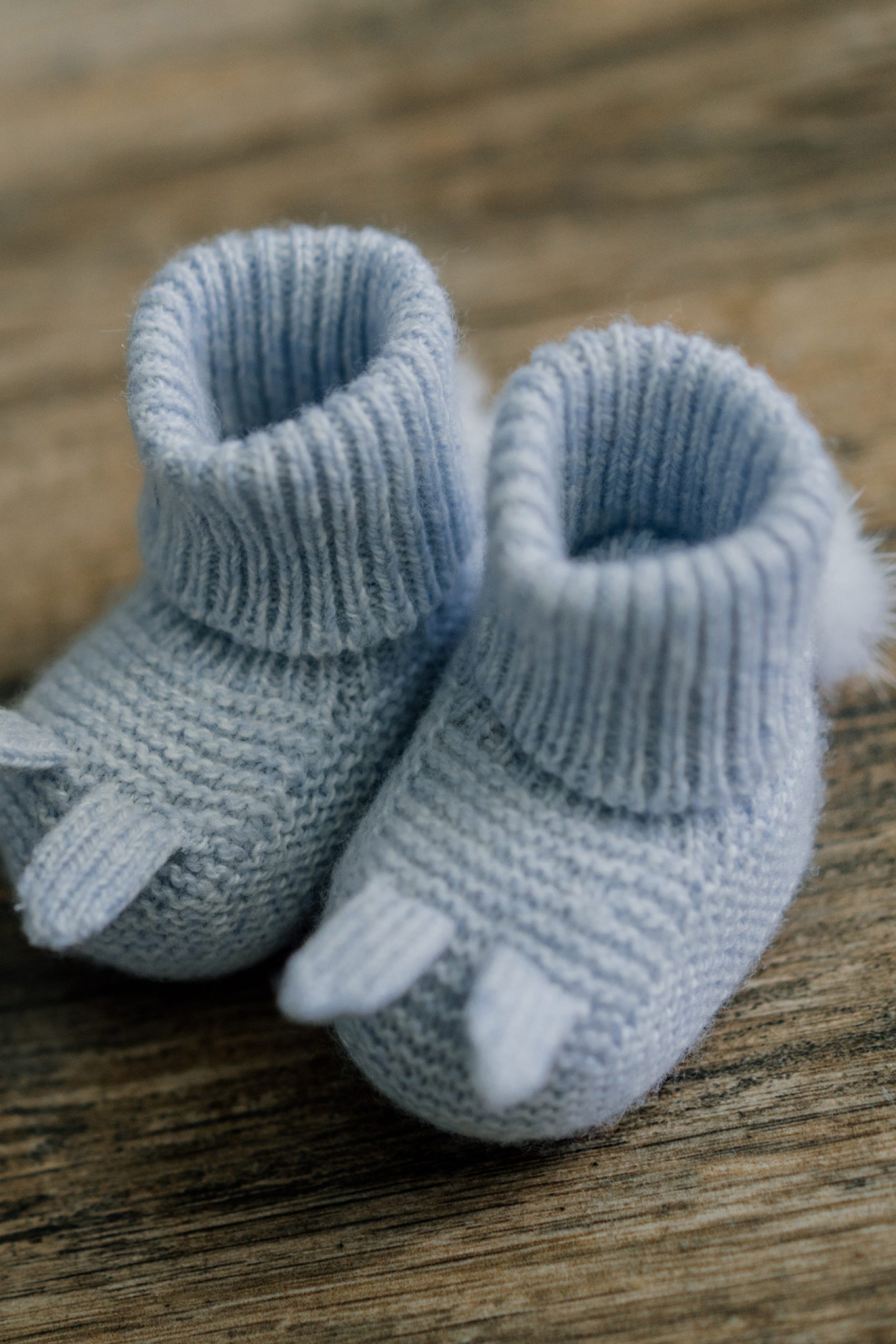 Premium Soft Cashmere Bunny Booties for Women & Babies - Cozy Winter Slippers for Home, Gifts & Photo Shoots