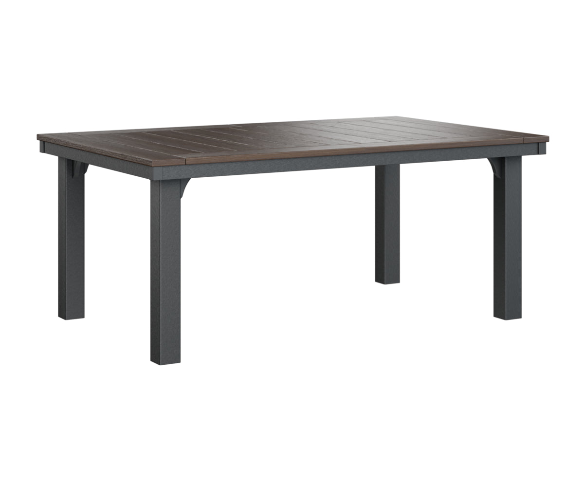Berlin Gardens Homestead 44 x 72 Inch Outdoor Dining Table - Weather-Resistant Patio Furniture for Backyard, Garden & Poolside Gatherings