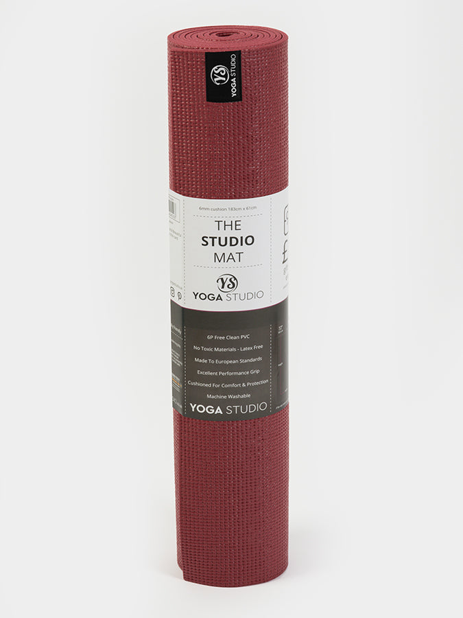 Premium Non-Slip 6mm Thick Yoga Mat for Hot Yoga & Home Workouts - Eco-Friendly TPE Exercise Mat with Carrying Strap - Ideal for Pilates, Gym & Studio Practice