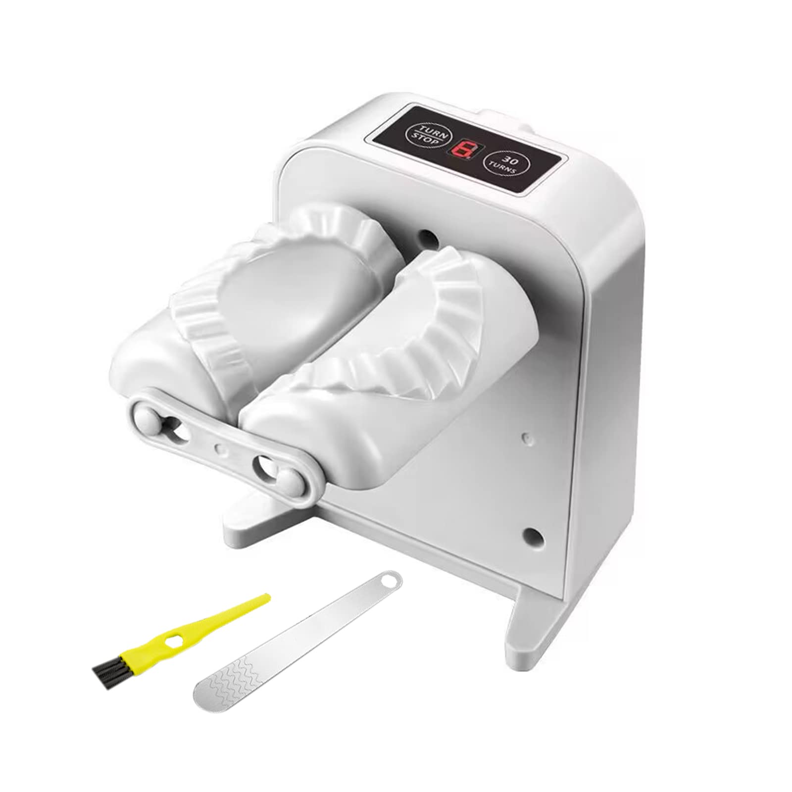 Automatic Dumpling Maker Machine - Maxant Electric Dumpling Maker for Home & Restaurant, Quick Dumpling & Empanada Maker Tool with Mould - Perfect for Asian Cuisine, Family Cooking, and Commercial Kitchen Use