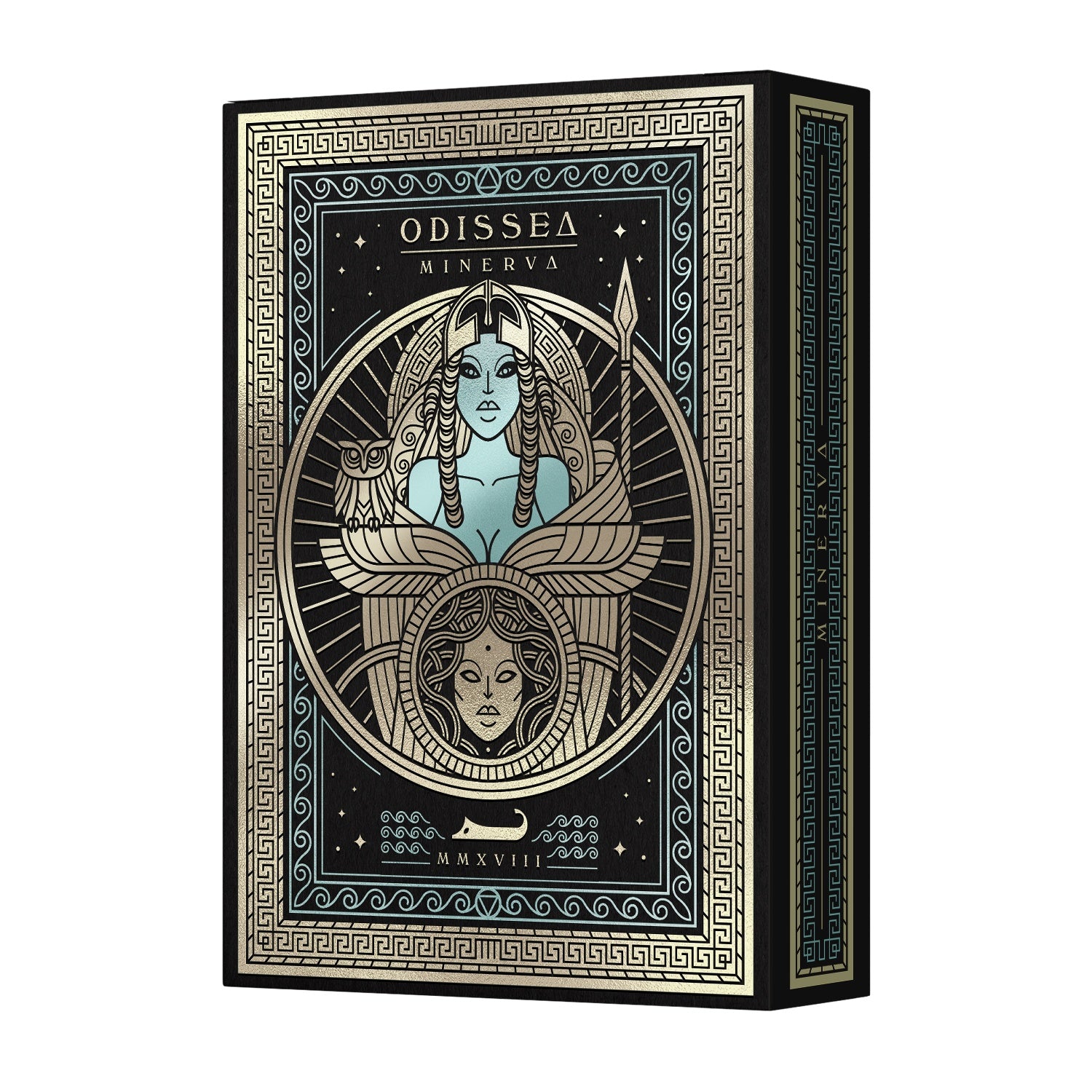 Odissea Minerva Playing Cards by Thirdway Industries - Premium Collectible Deck for Cardistry, Magic Tricks & Poker Games