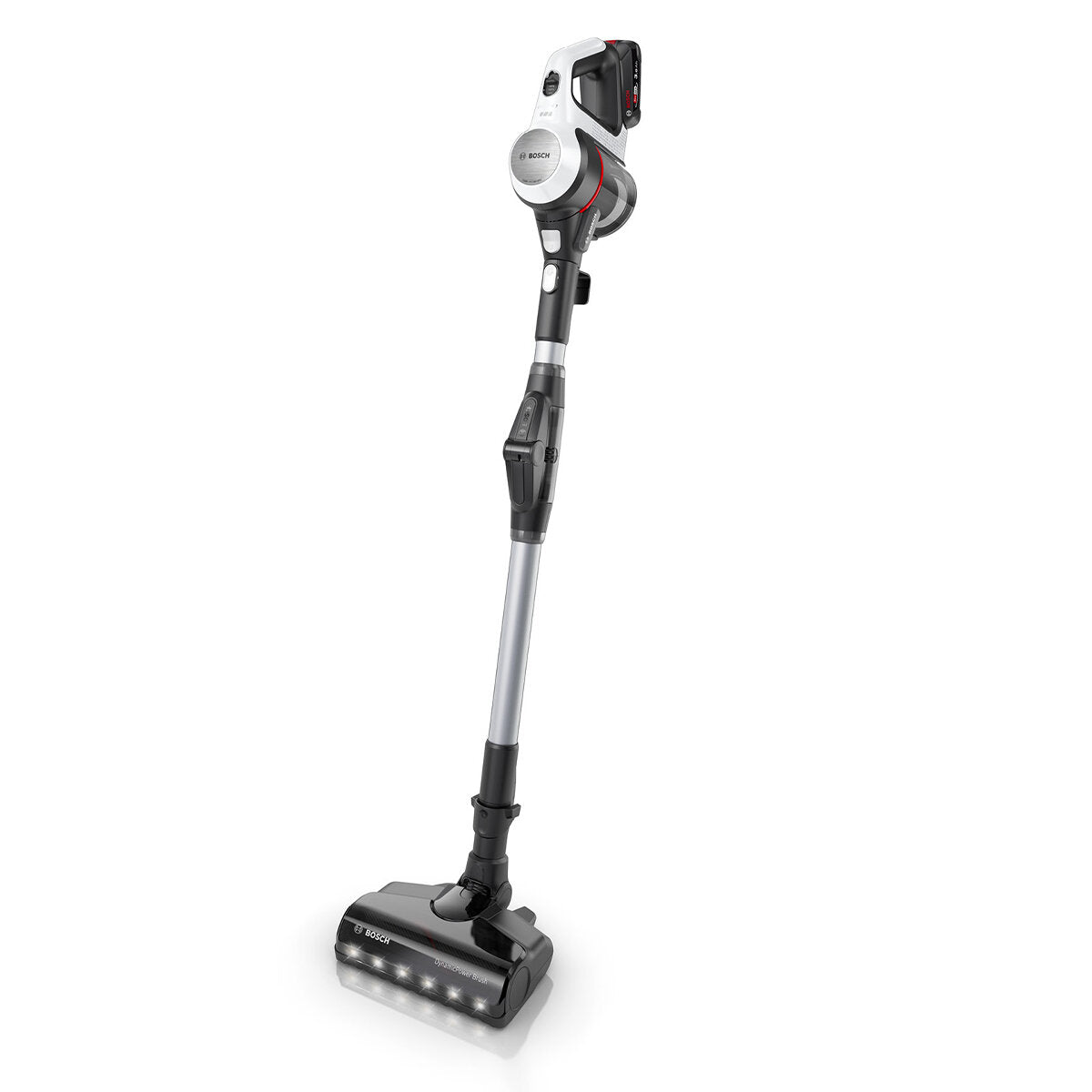 Bosch Unlimited 7 Cordless Vacuum Cleaner - Powerful 25KPA Suction, Lightweight, White (BCS711WAU) - Perfect for Hardwood Floors, Carpets & Pet Hair Cleaning