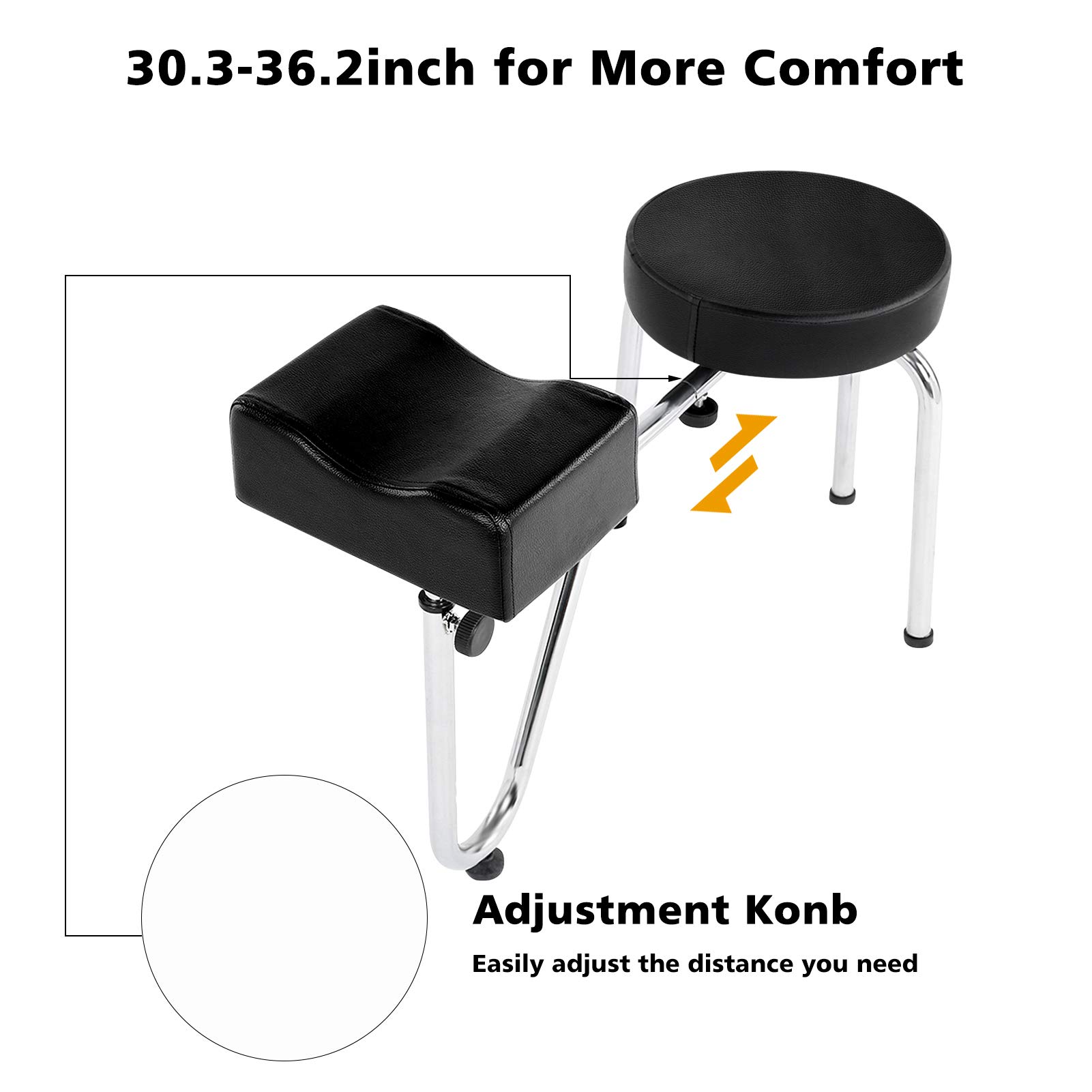 **Adjustable Pedicure Stool with PU Leather Footrest - Ergonomic Manicure Nail Station for Spa & Beauty Salon - Perfect for Pedicures, Nail Art & Salon Treatments**    *(Optimized for Google SEO, includes usage scenarios: pedicures, nail art, salon treatments)*