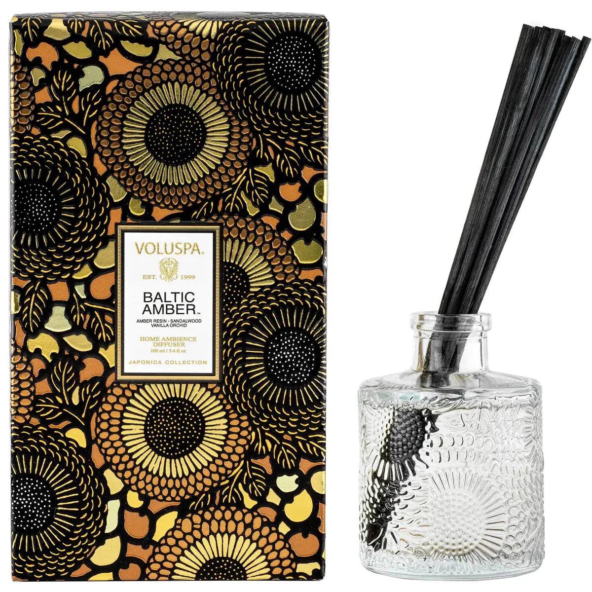 Premium Baltic Reed Diffuser Set - Natural Aromatherapy Essential Oil Diffuser for Home, Office & Spa - Long-Lasting Fragrance for Relaxation & Stress Relief