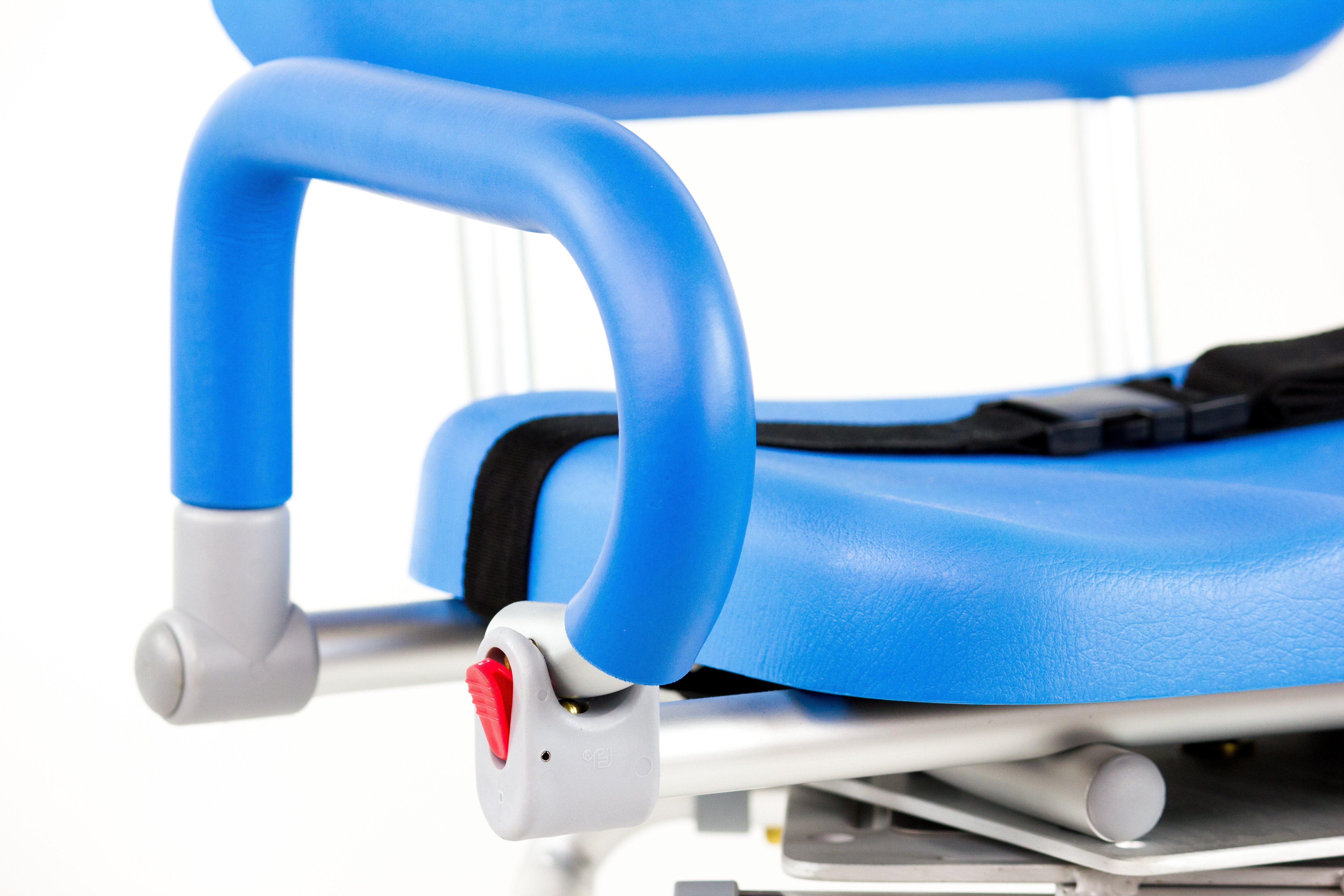 Refurbished Carousel Sliding Transfer Bench with Swivel Seat - Mobility Aid for Elderly & Disabled - Safe Bathroom & Shower Transfer Solution