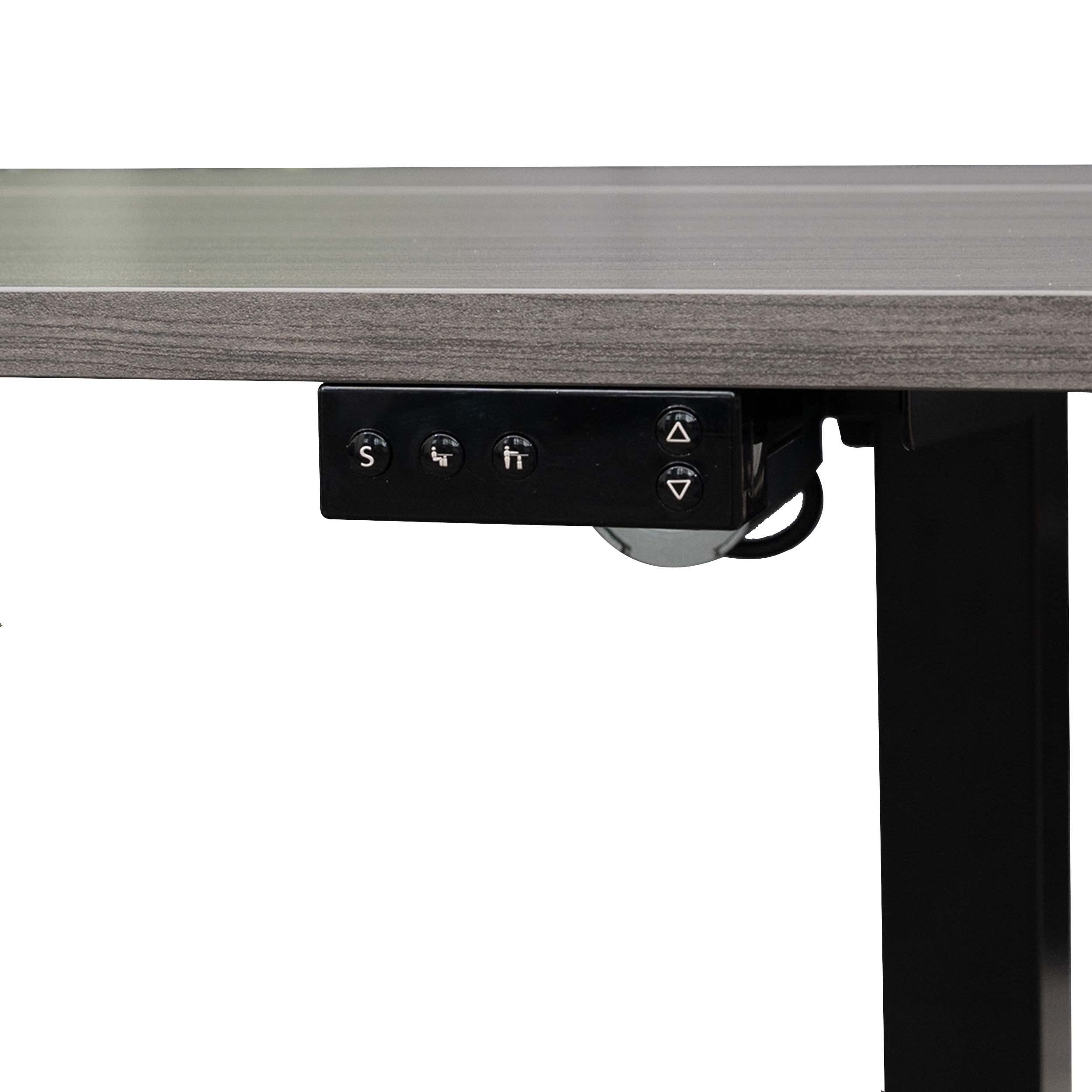 Programmable Electric Standing Desk with Two-Tier Design - Compact 48