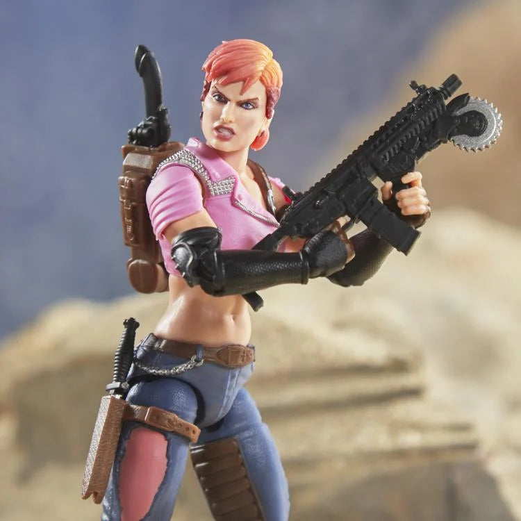 G.I. Joe: Classified Series Zarana Action Figure - 6-Inch Collectible Military Toy for Display & Play - Perfect for Fans, Collectors & Kids Battles