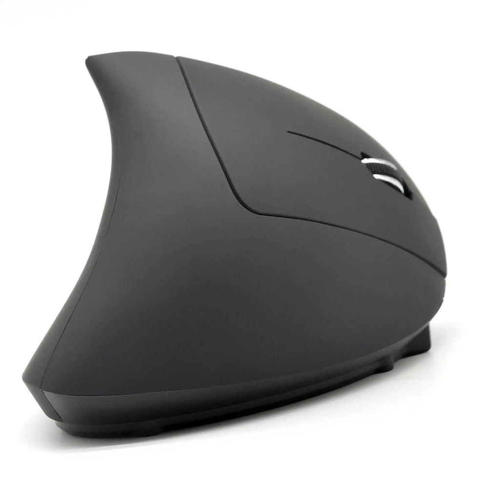 Ergonomic Wireless Vertical Mouse with USB 2.4GHz Receiver - Comfortable Ergonomic Design for Office Work, Gaming & Computer Use - Reduce Wrist Pain & Improve Productivity