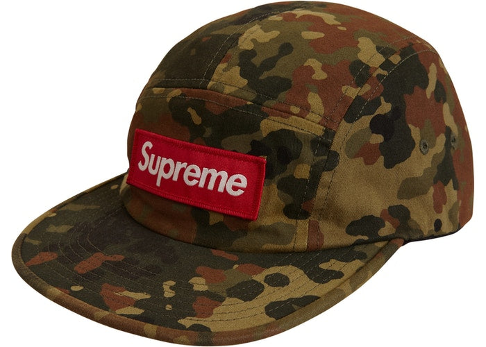Supreme Military Camp Cap - Camouflage Design for Outdoor Adventures, Hiking & Urban Streetwear Style