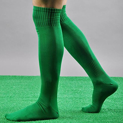 High Knee Sports Socks for Soccer, Baseball, Football & Hockey - Breathable Compression Over Socks for Men - Perfect for Training, Games & Outdoor Activities