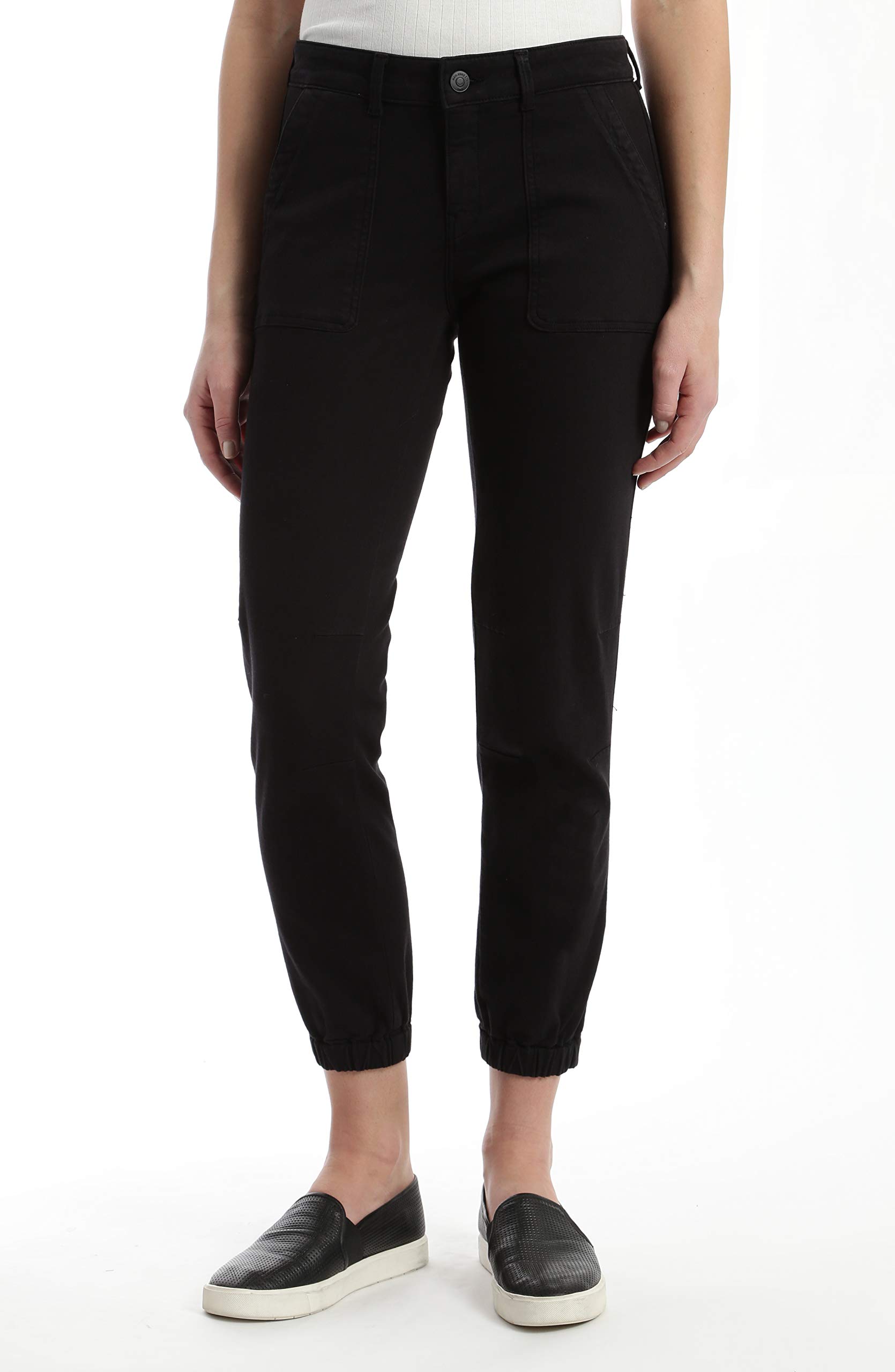 Mavi Ivy Women's Slim Fit Cargo Pants - Mid Rise Stretch Trousers with Multiple Pockets | Sustainable & Eco-Friendly Casual Pants for Hiking, Travel & Everyday Wear
