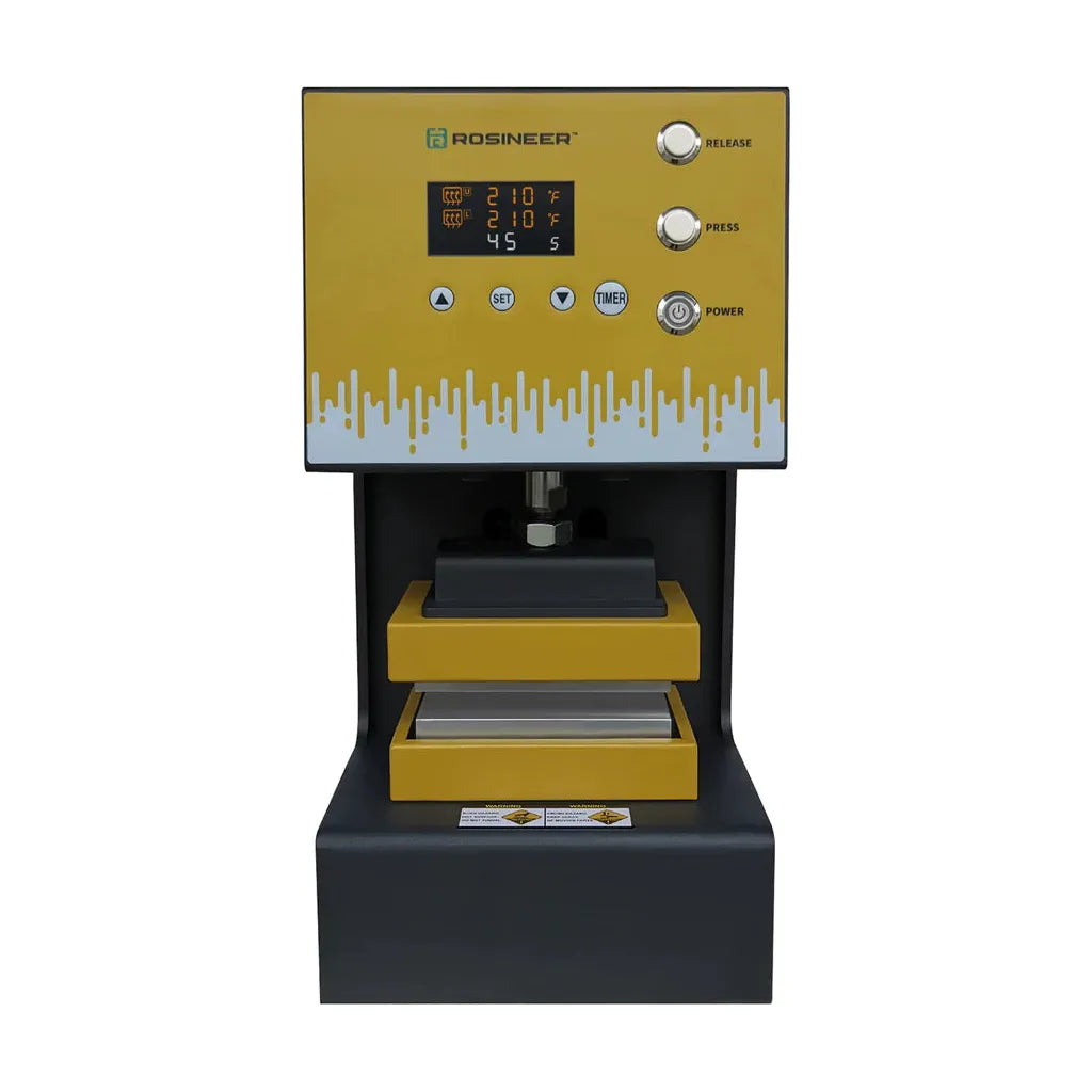 Rosineer Auto Hybrid 4 Ton Rosin Press Machine for Home & Commercial Use - Perfect for Extracting Essential Oils, CBD, and Rosin from Hemp, Flowers & Herbs