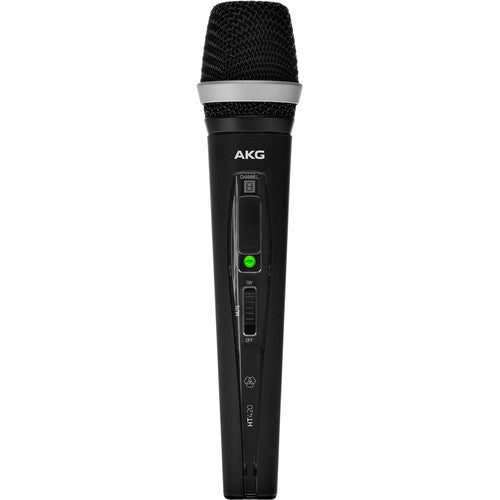 AKG 3411X00010 HT420 Professional Wireless Handheld Transmitter (530.25-559.00MHz) for Live Performances, Events & Studio Recording - High-Quality Audio Transmission