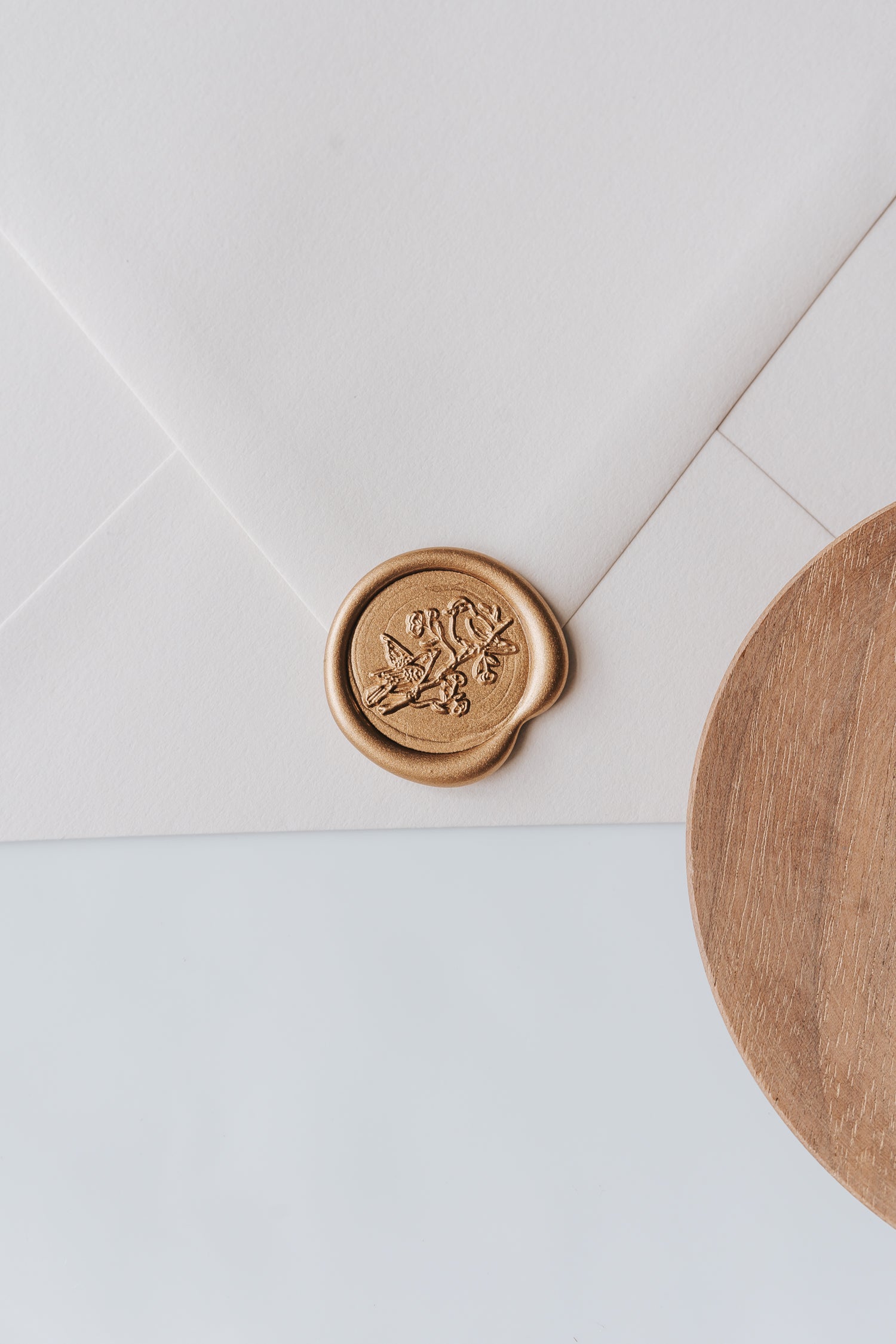 Vintage Wax Seal Stamp Set - Handmade Bird Design for Wedding Invitations, Scrapbooking & DIY Crafts - Elegant Sealing Wax Kit for Letters, Envelopes & Gift Wrapping