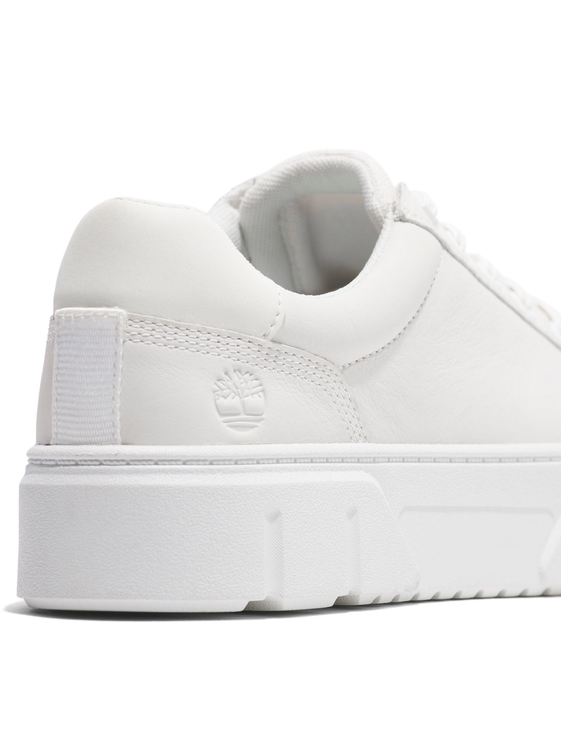 Laurel Court White Leather Sneakers for Women - Comfortable & Stylish Casual Shoes for Walking, Travel & Everyday Wear