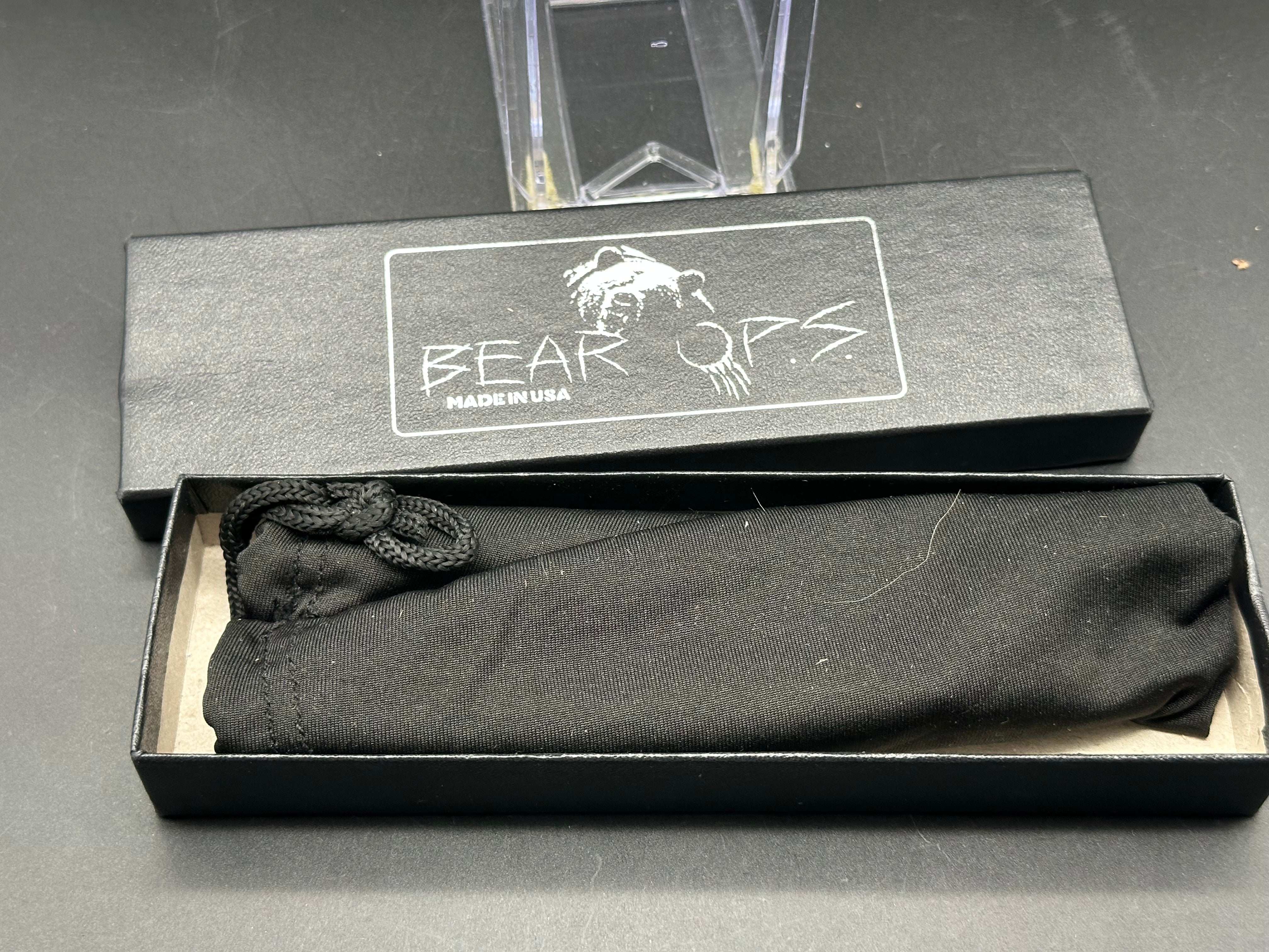 Bear OPS Bear Song VIII Silver Steel Frame Balisong Butterfly Knife - 154CM Satin Polished Bowie Blade for EDC, Outdoor Survival & Collection - Perfect for Flipping Tricks, Camping & Knife Enthusiasts