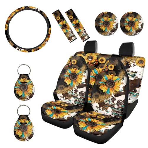 Cow Print Sunflower