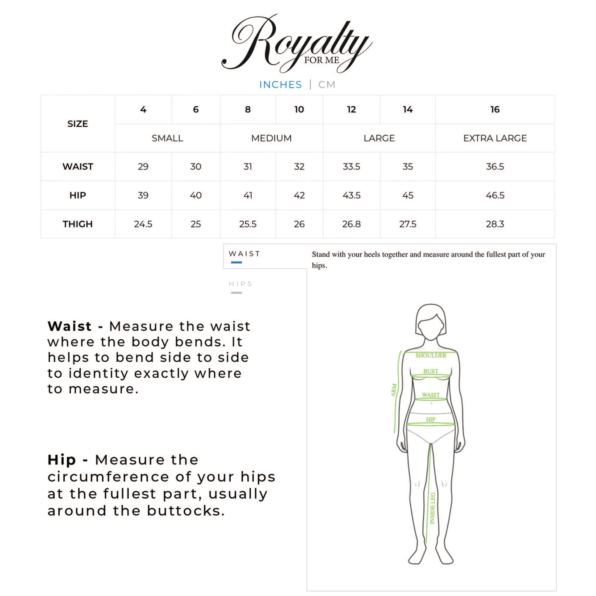 Royalty For Me Women's Plus Size High Rise Skinny Jeans - Stretch Denim Pants for Curvy Figures | Perfect for Work, Casual Outfits & Date Nights