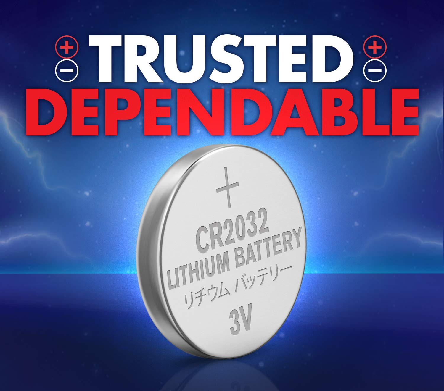 ACDelco 24-Pack CR2032 3V Lithium Coin Cell Batteries for Watches, Key Fobs, Calculators & Small Electronics - Long Lasting 5-Year Shelf Life - Ideal for Home, Office & Emergency Kits