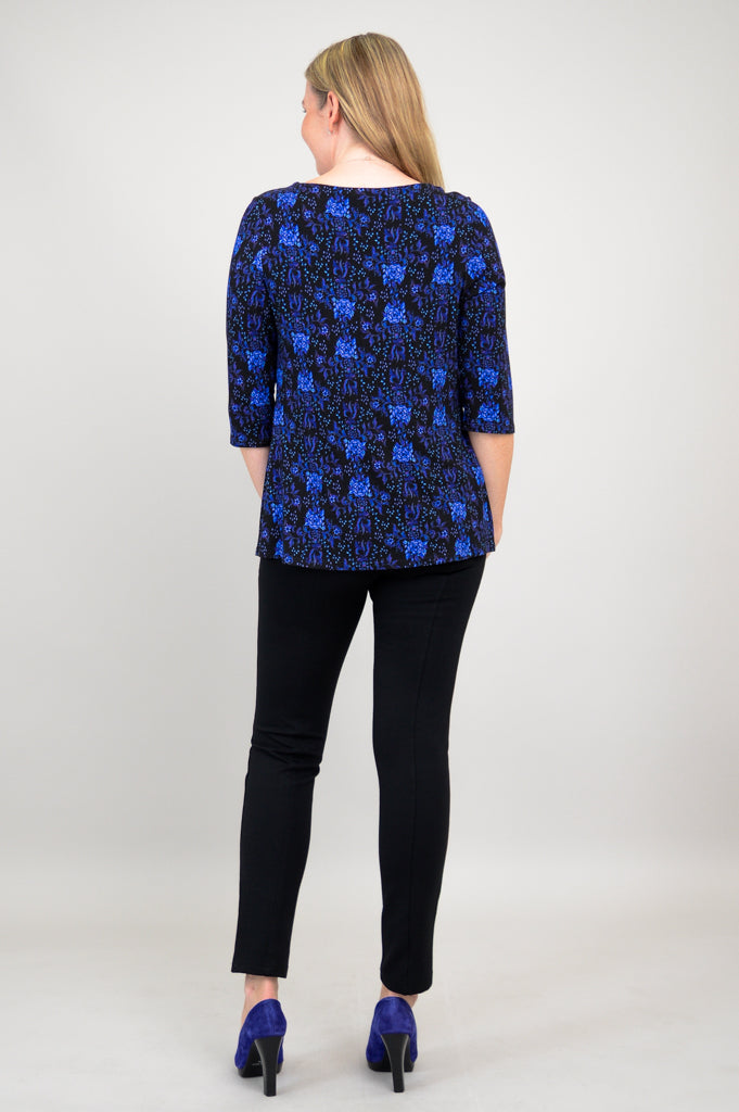 Annette Top - Rosemary Bamboo V-Neck Blouse for Women | Breathable & Comfortable Summer Tops | Perfect for Casual Outings, Office Wear & Date Nights