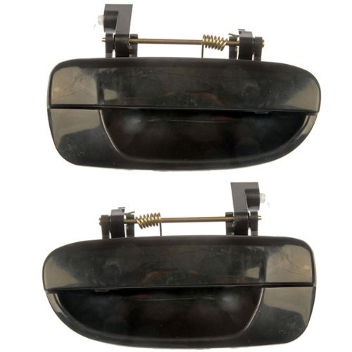 Go-Parts Replacement Rear Outside Door Handles for 2000-2006 Hyundai Accent - Perfect for DIY Car Repair & Exterior Restoration