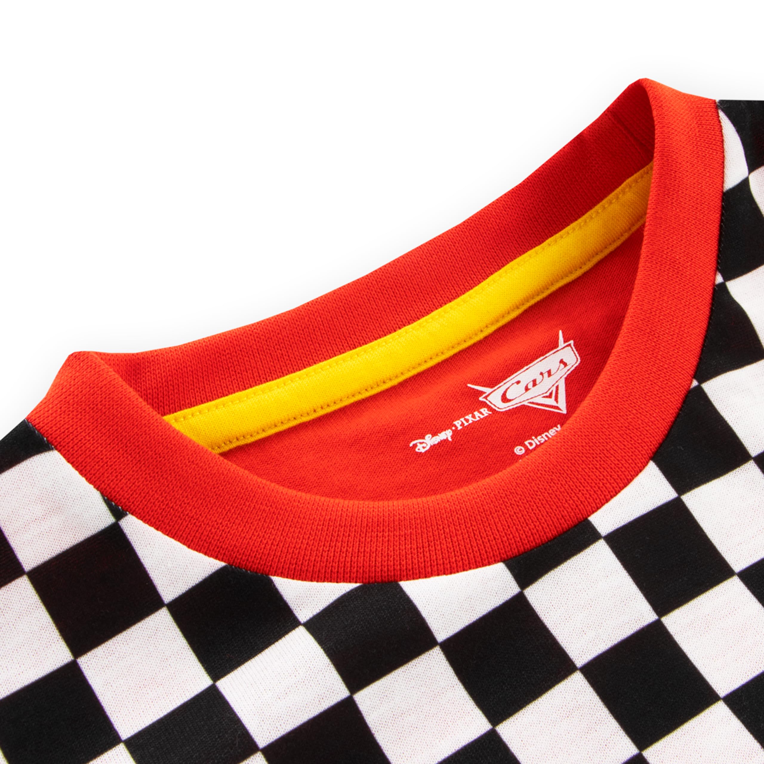 Disney Cars Boys Pajamas - Lightning McQueen PJ Set for Summer Sleepwear