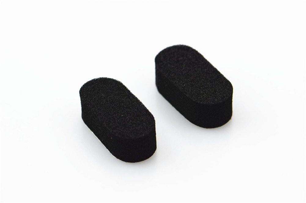 2 Pairs Black Replacement Sponge Headband Cushions for Koss Porta Pro PP Headphones - Comfortable Foam Ear Pads Repair Parts - Perfect for Music Lovers, Gamers & Travel Use