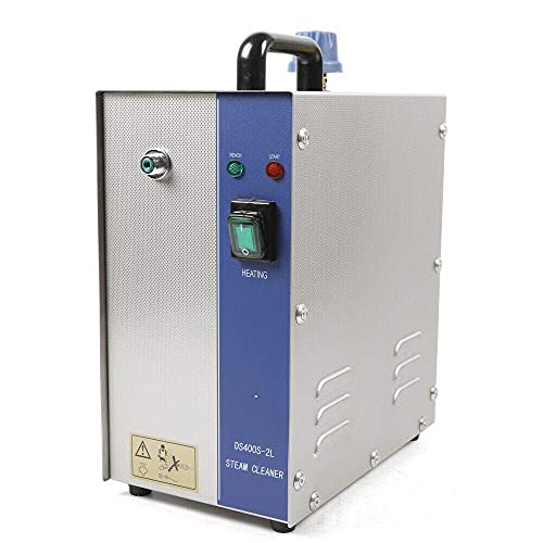 1300W Electric Steam Cleaner 2L Capacity - Gold & Silver Jewelry Cleaning Machine - Powerful Steam Washer for Jewelry, Watches & Accessories - Perfect for Jewelry Stores & Home Use