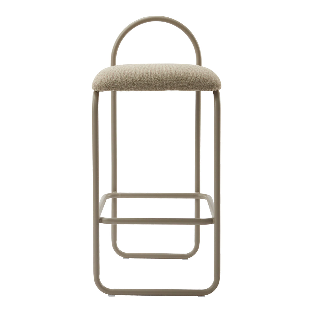 Angui Counter Height Bar Stool - Adjustable Swivel Kitchen Island Stool with Backrest for Dining, Bar, and Home Decor