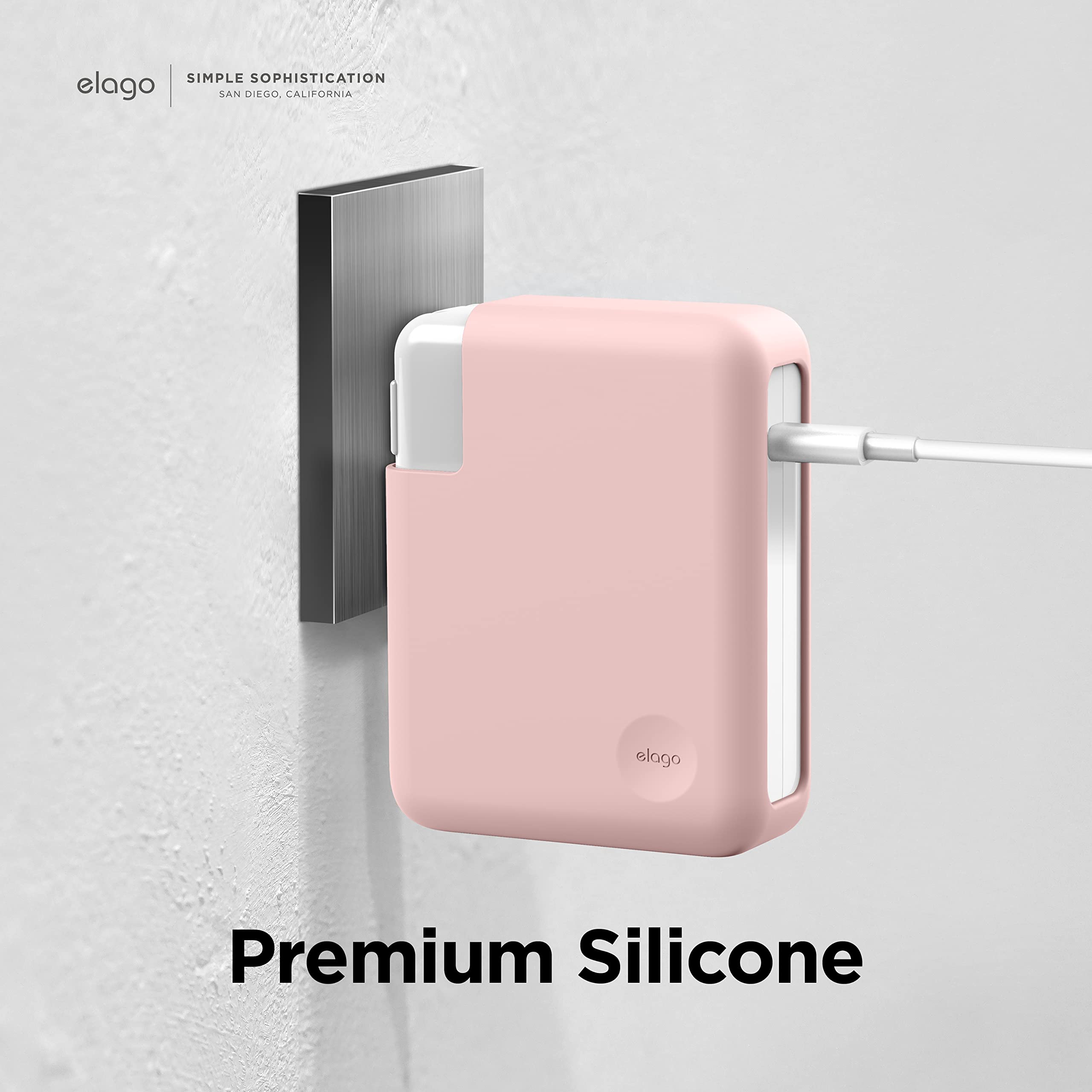 elago MacBook Charger Cover - Compatible with 140W USB-C Power Adapter for MacBook Pro 16