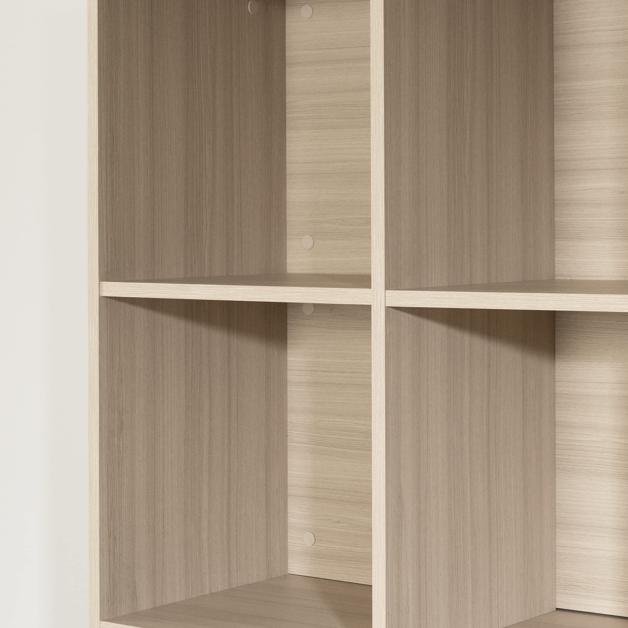 South Shore Sweedi Storage Unit, Soft Elm - Modern Wooden Cabinet for Bedroom, Living Room & Office Organization