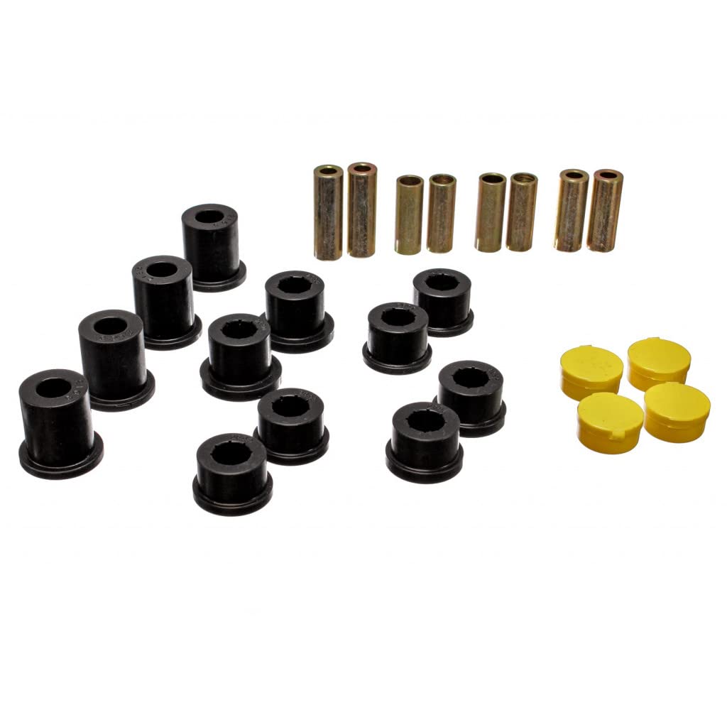 Energy Suspension Front Control Arm Bushing Set (Black) for 1990-2005 Mazda Miata MX-5 | 11.3105G | Improves Handling & Ride Comfort for Street & Track Performance