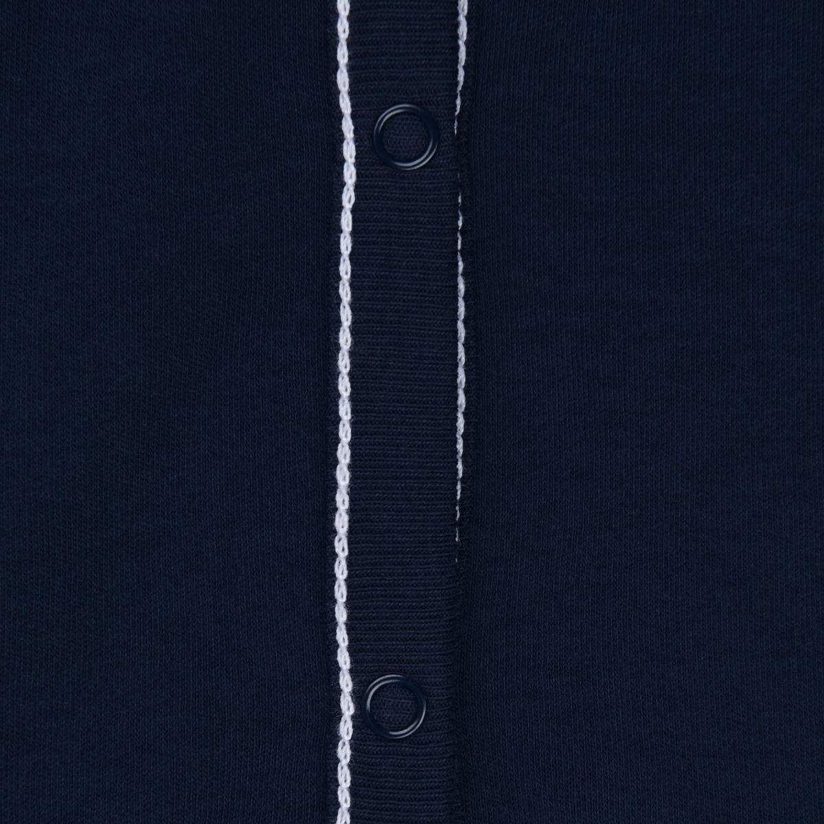 Baby Boys Logo Babygrow in Navy - Soft Cotton Infant Bodysuit for Newborns & Toddlers - Perfect for Playtime, Daycare & Family Outings