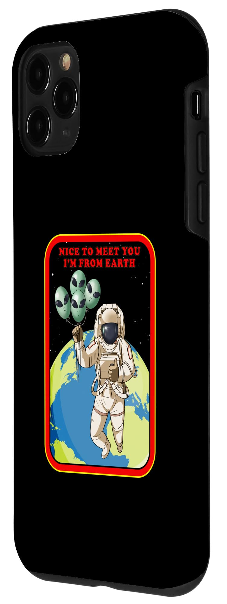 iPhone 11 Pro Case - Astronaut Earthling Design | Durable Protective Phone Cover for iPhone 11 Pro | Perfect for Space Enthusiasts & Sci-Fi Fans