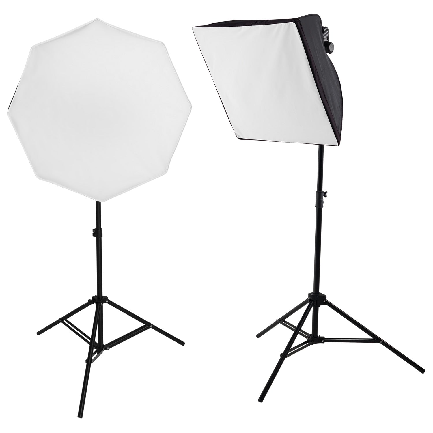 uLite LED 2 Light Collapsible Softbox Kit - Professional Photography Lighting for Studio, YouTube Videos & Product Shoots - Perfect for Beginners & Content Creators