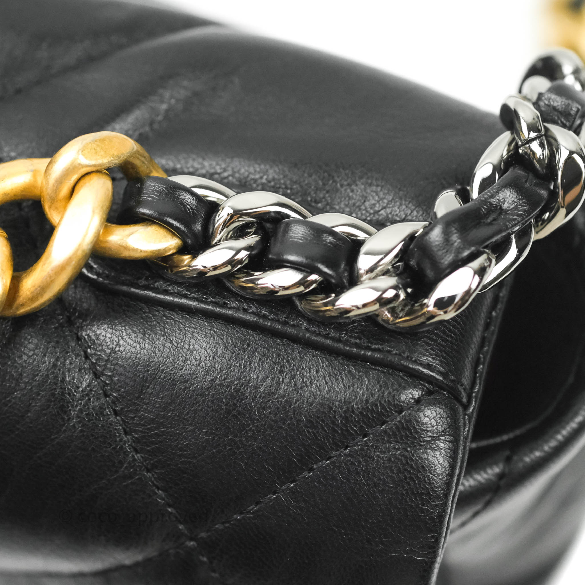 Chanel 19 Medium Flap Bag Black Mixed Hardware - Luxury Designer Handbag for Women, Perfect for Work, Travel & Evening Events