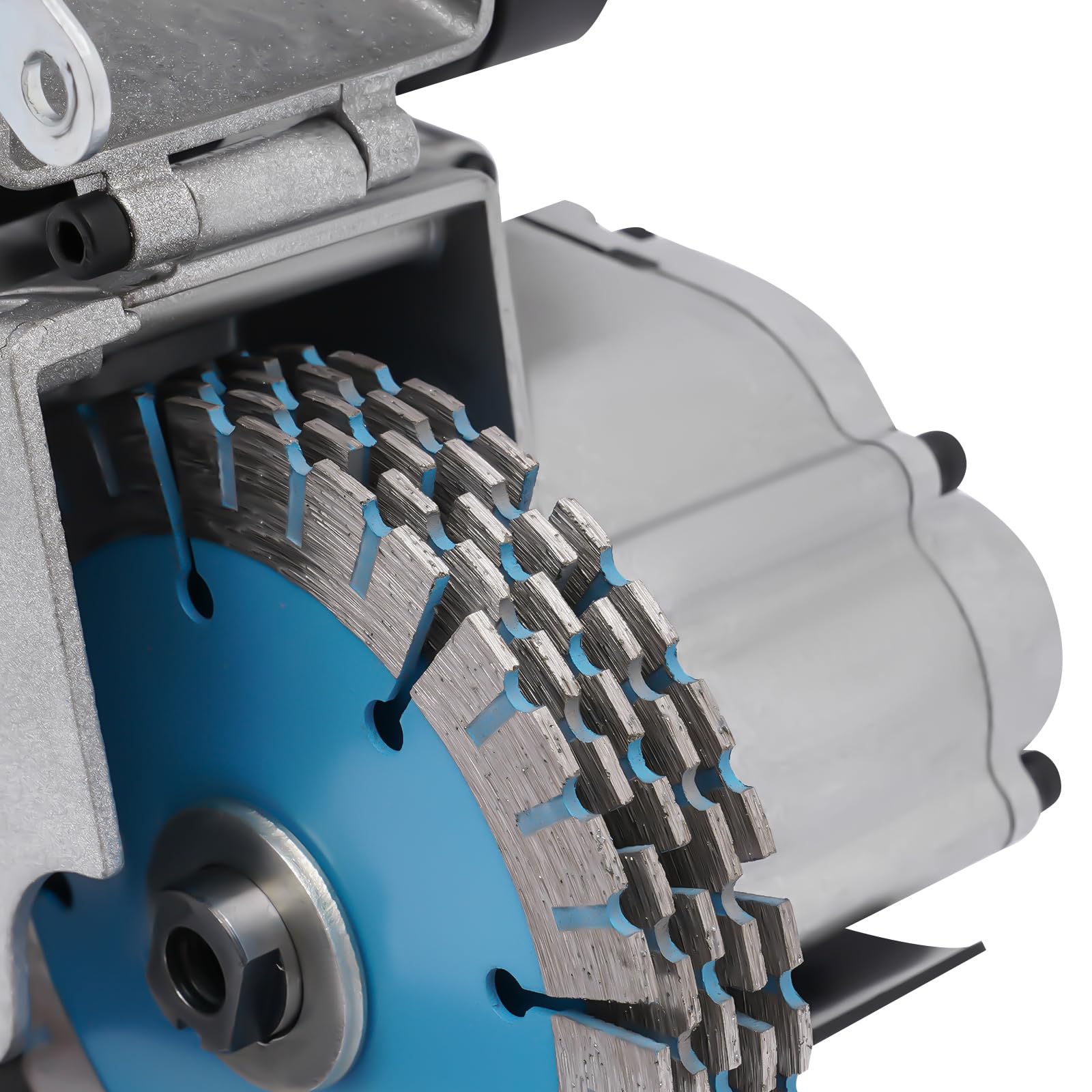 2800W Electric Wall Chaser Groove Cutting Machine - 5 Blades for Concrete, Brick, Granite & Marble | Professional Wall Slotting Tool for Construction & Renovation Projects