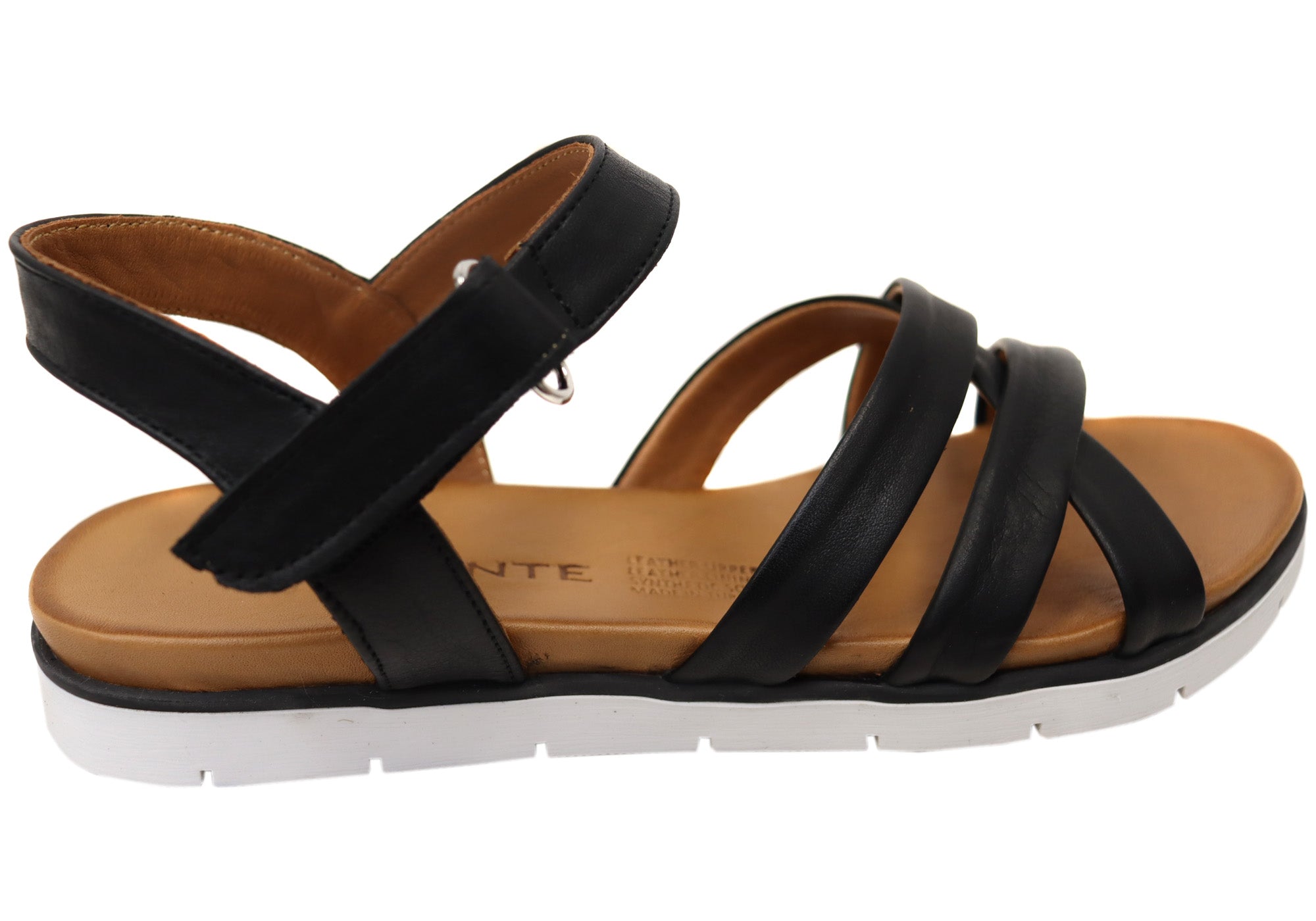 Orizonte Sangria Women's Comfortable European Leather Sandals - Stylish Summer Casual & Beach Walking Shoes for Vacation & Outdoor Activities