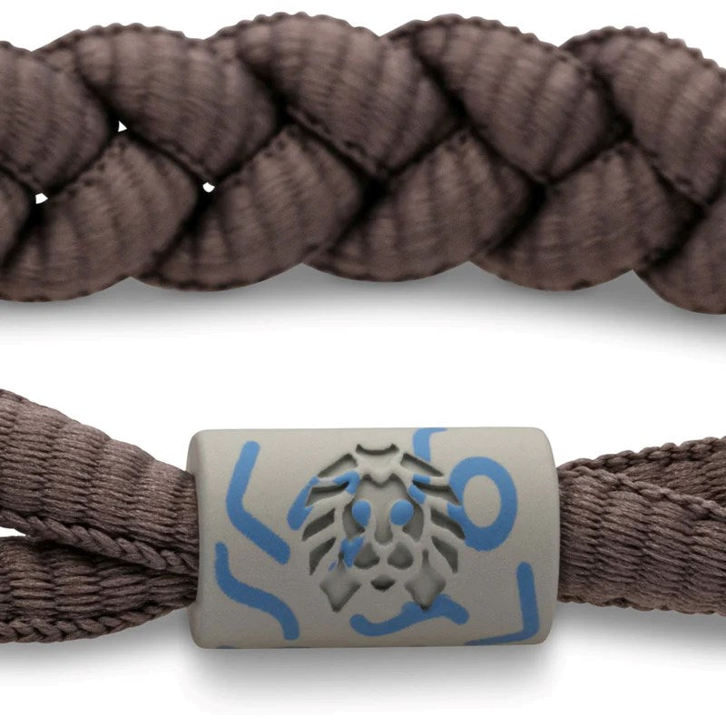 Rastaclat Advancism Bracelet - Adjustable M/L Size in Grey - Stylish Unisex Wristband for Men & Women - Perfect for Casual Wear, Sports, and Everyday Fashion