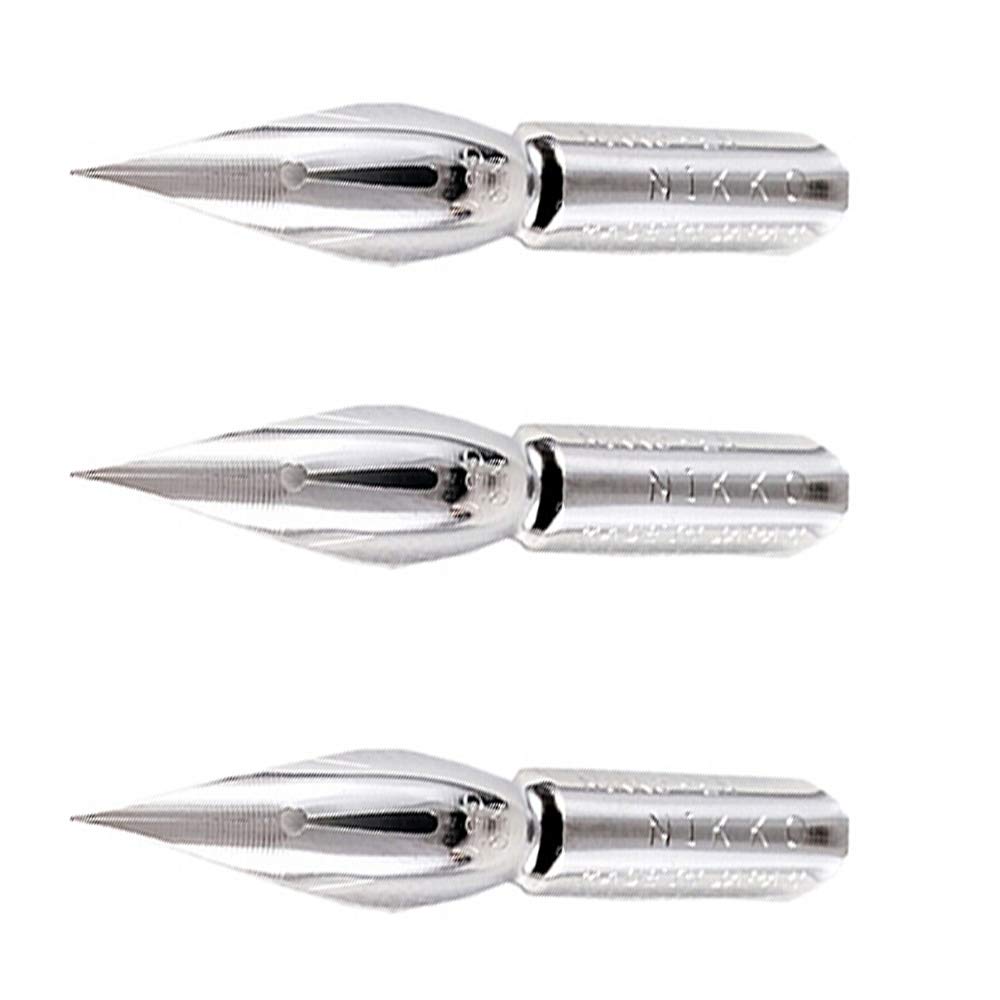 Premium Nikko Manga Pen Nib Saji Pen Nium - 3pc Green Tea Set for Comic Drawing & Calligraphy | Perfect for Artists, Illustrators & Manga Enthusiasts | Ideal for Sketching, Inking & Japanese Style Artwork