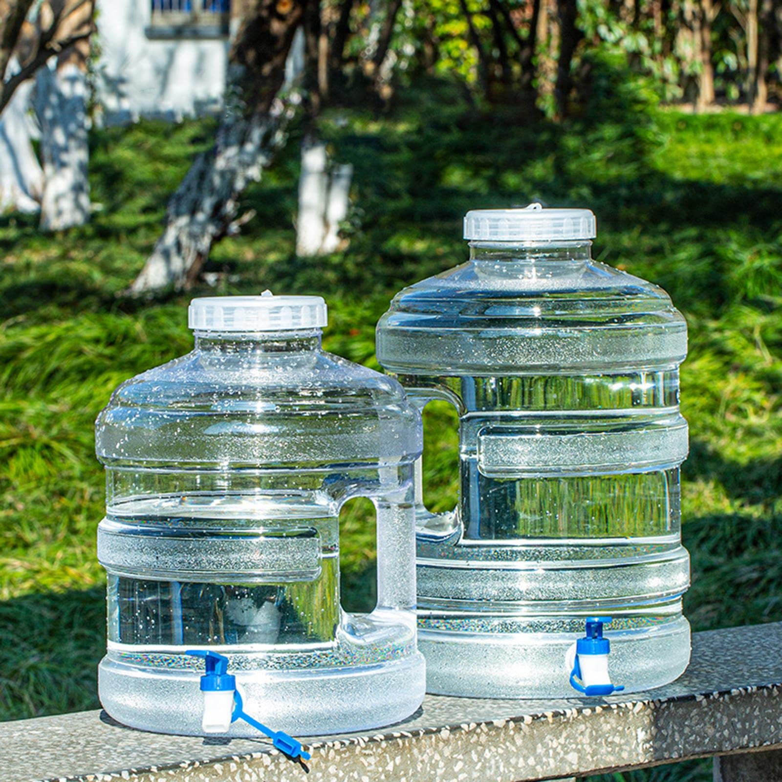THE STYLE SUTRA® 11.3L Portable Water Storage Container with Faucet & Lid - Emergency Water Supply for Car, Camping, Fishing & Outdoor Activities | Durable Water Container for Home, Yard & Travel Use