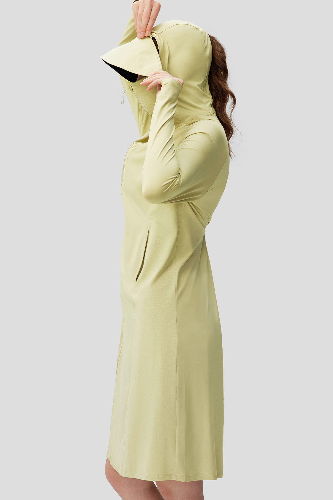 Iceloop Women's UPF50+ Long Sleeve Sun Protection Jacket - Lightweight UV Shirt for Beach, Hiking & Outdoor Activities