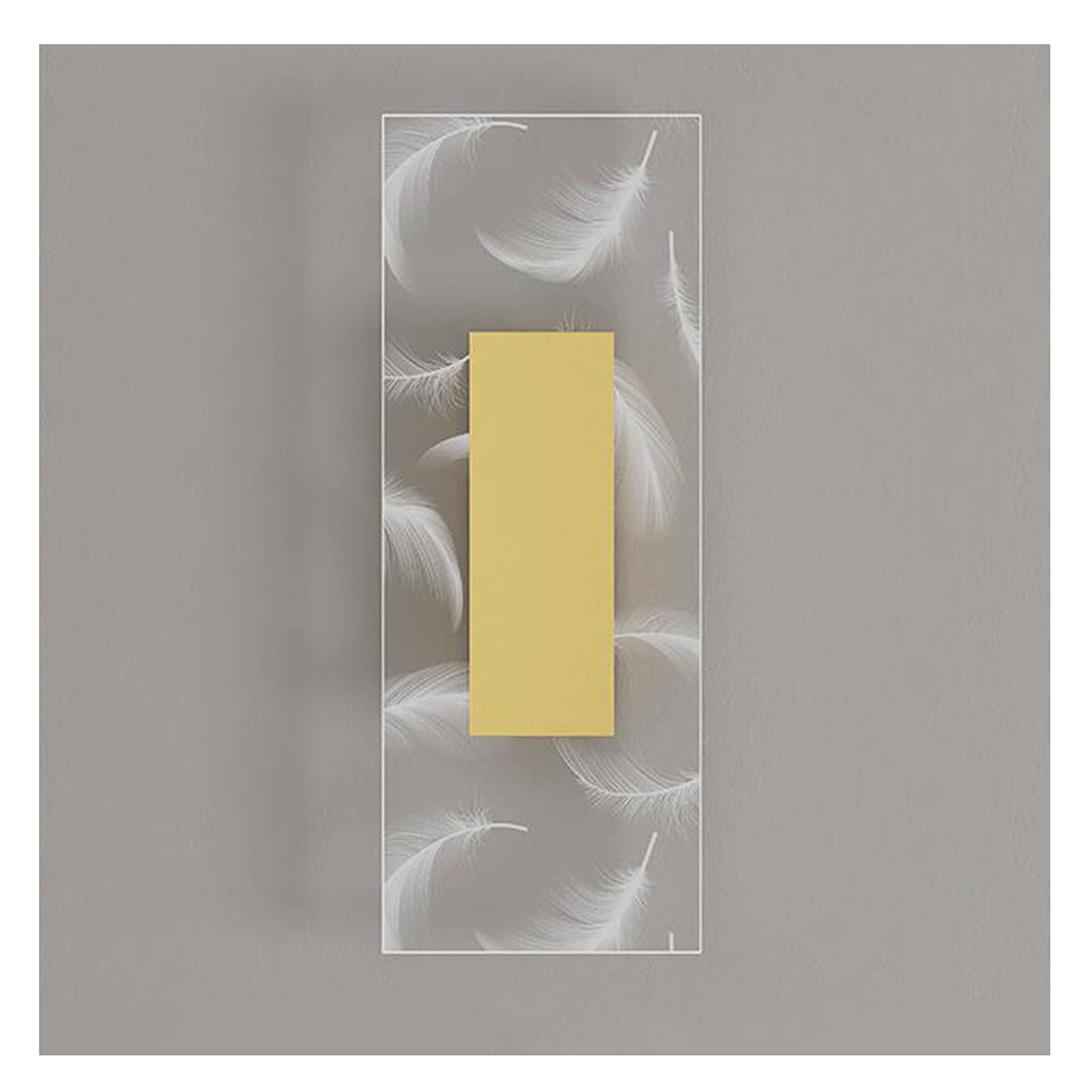 Modern LED Wall Sconce Light - Creative White Wall Lamp for Living Room, Bedroom, Hallway & Staircase - Indoor Home Lighting Fixture for Modern Decor & Cozy Ambiance | Perfect for Nighttime Reading, Accent Lighting & Home Decoration