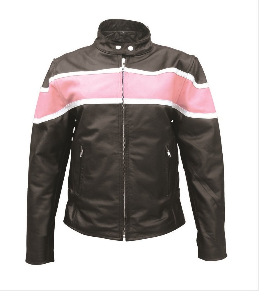 Women's AL2173 Two-Tone Jacket - X-Small Black/Pink | Stylish Lightweight Outerwear for Casual Wear, Travel & Everyday Fashion