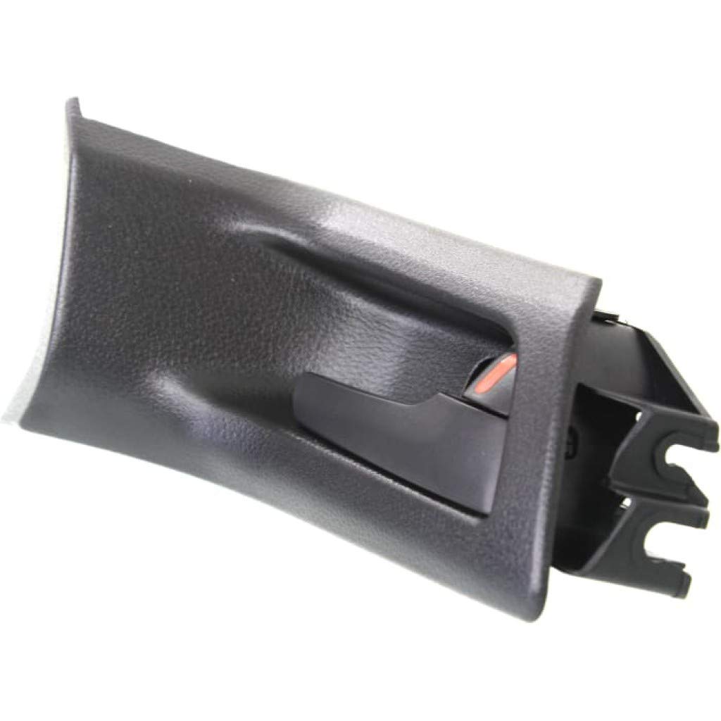 2008-2009 Pontiac G8 Interior Door Handle Front Passenger Side Black - Compatible with Base/GT/GXP Trim | Includes Door Lock Button | Perfect for Car Interior Repair & Replacement