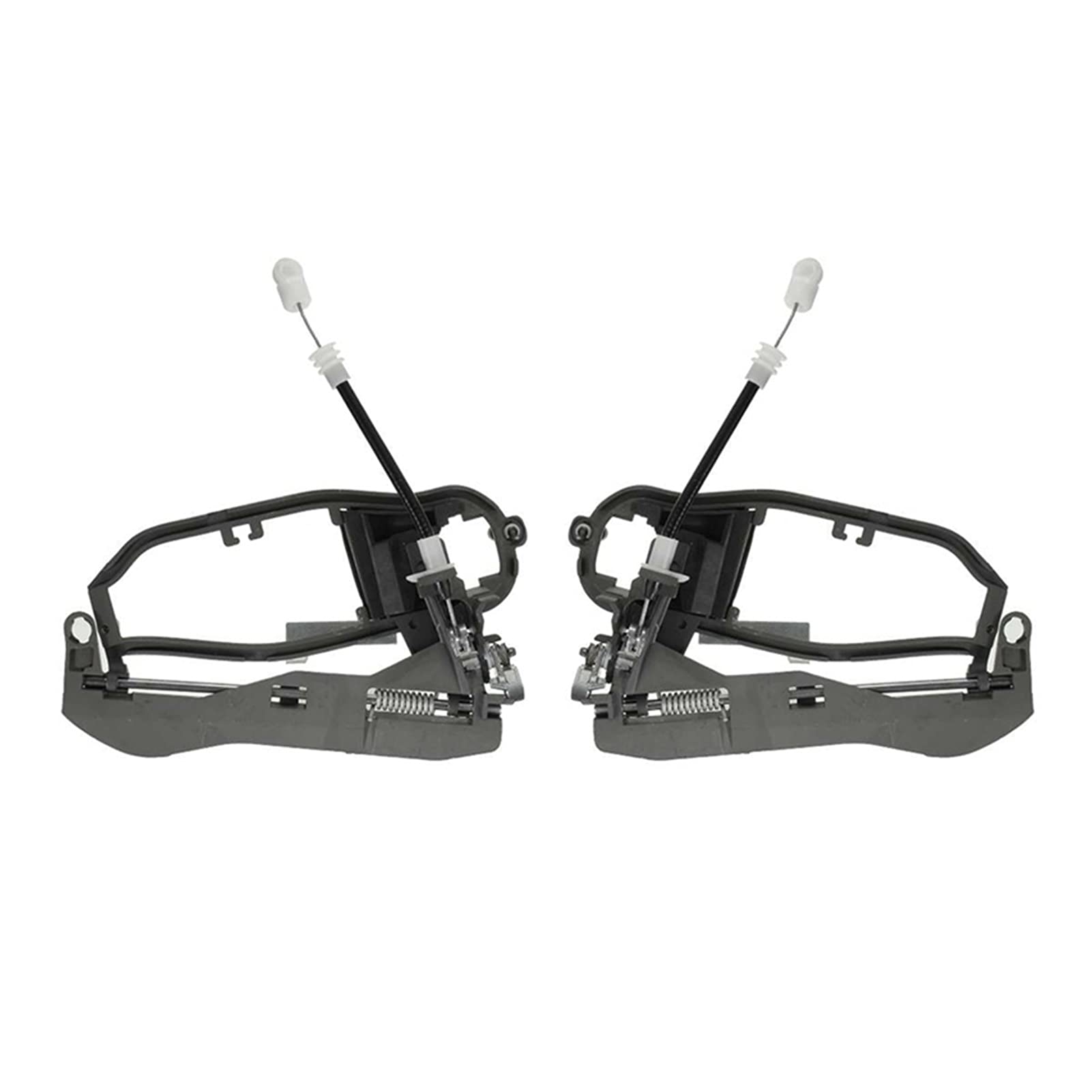 DAPERCI 2Pcs Car Interior Door Handle Bracket Set - Compatible with BMW X5 E53 2000-2007 (Front Left & Right Side) - Replacement for OEM 51218243615 51218243616 - Type G Color - Perfect for DIY Car Repair & Interior Upgrade