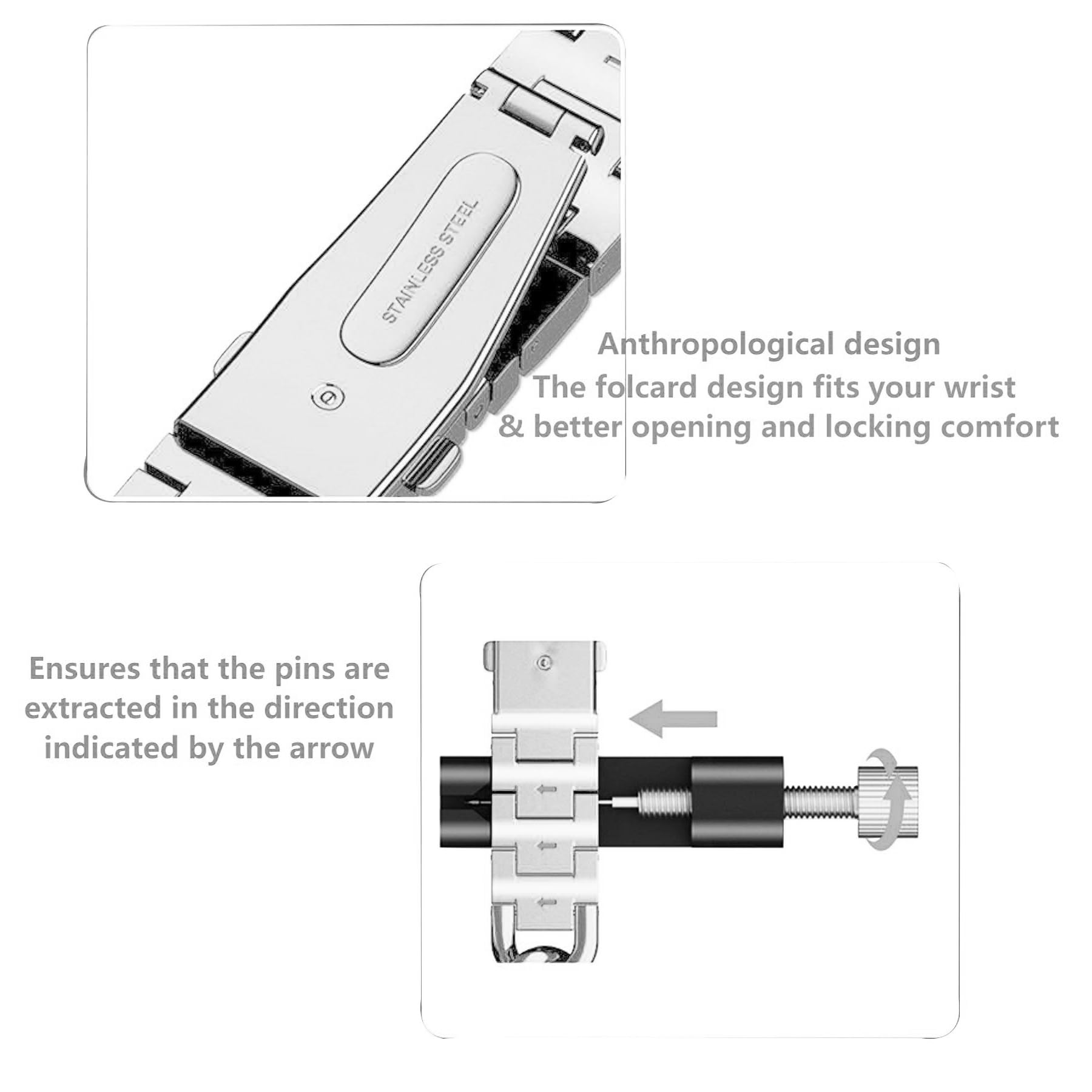 Kolgios 38mm 40mm 41mm 42mm 44mm 45mm 46mm Women's Fashion Smartwatch Bands Compatible with Apple Watch Series 10/9/8/7/6/SE/5/4 - Stylish Replacement Bracelet Strap for iWatch - Perfect Gift for Her - Ideal for Workouts, Office & Everyday Wear