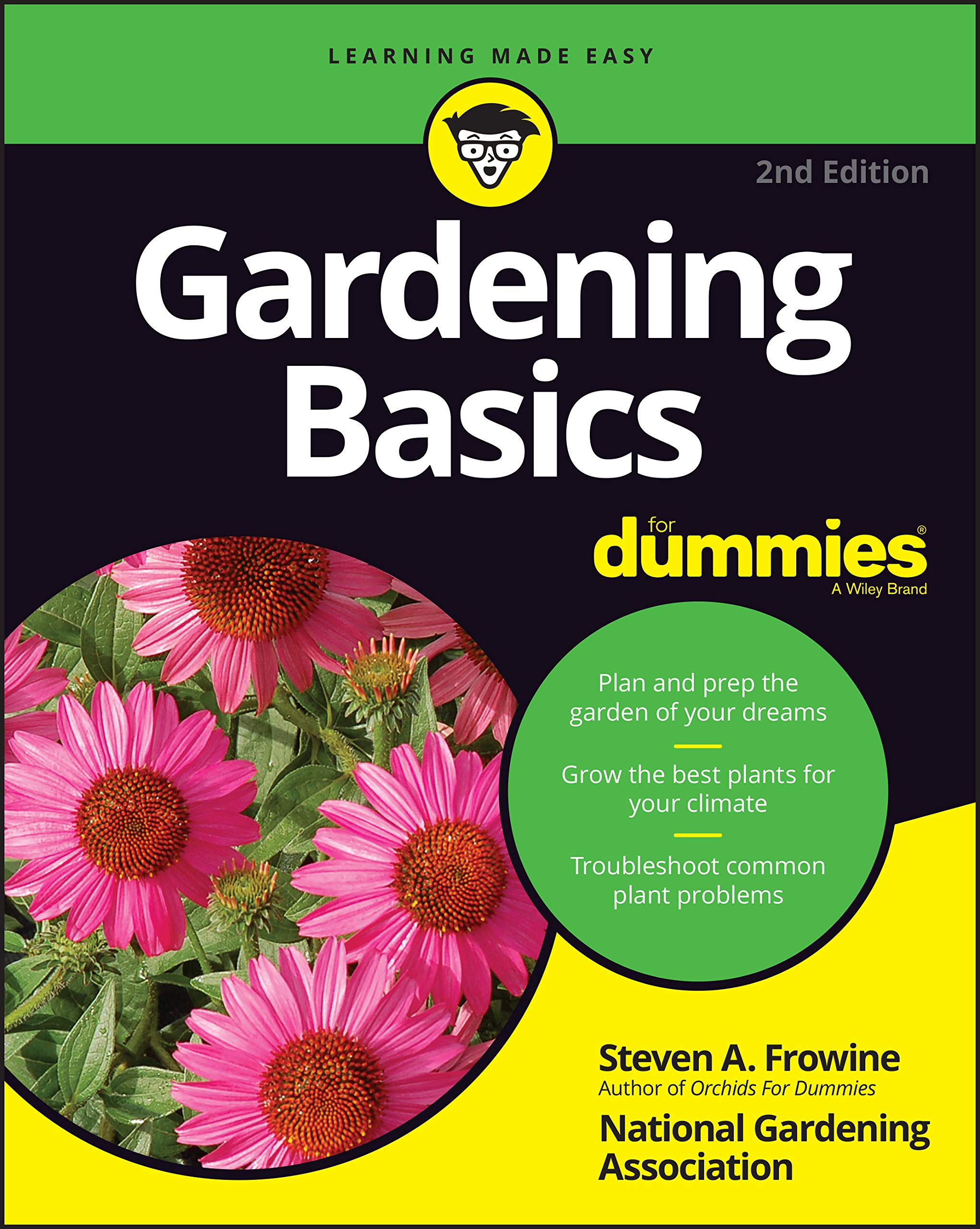 Gardening Basics For Dummies - Beginner's Guide to Home Gardening | Learn Planting, Growing & Care Tips for Vegetables, Flowers & Herbs | Perfect for Backyard, Balcony & Indoor Gardening