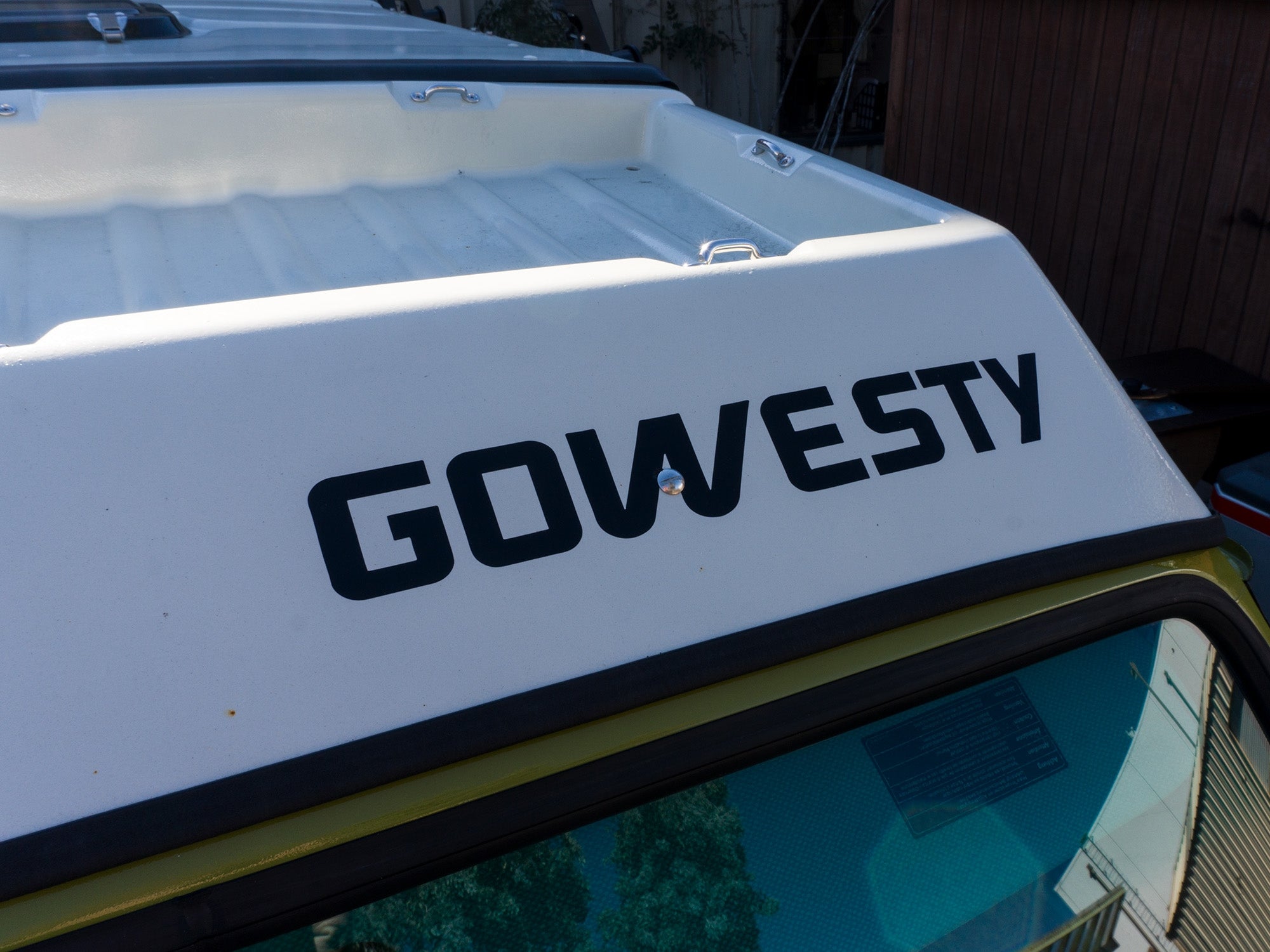Gowesty Pop Top Decal for VW Bus & Vanagon - Waterproof Vinyl Sticker for Camper Van Customization - Perfect for Outdoor Adventures & Road Trips