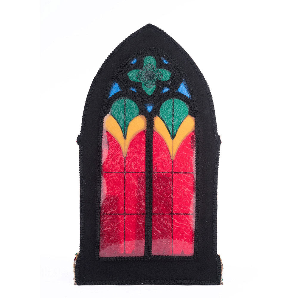 Christmas Castle Pillar Candle Holder - Elegant Gothic Home Decor for Holiday, Wedding & Table Centerpiece - Katherine's Collection